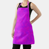 Tablier Motif Abstrait Rose Violet (Insitu)