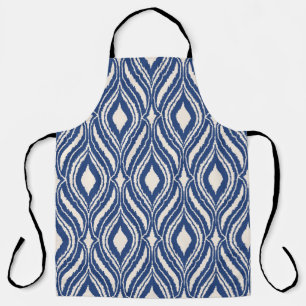 Tablier Motif Abstrait sans couture avec effet Scribble. M