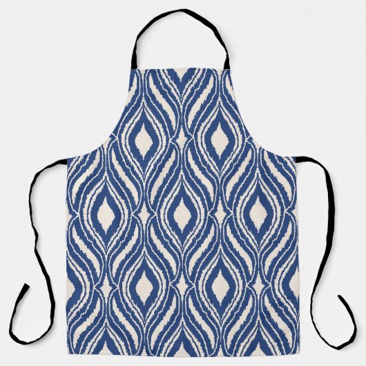 Tablier motif Abstrait sans couture avec effet Scribble. M (Recto)