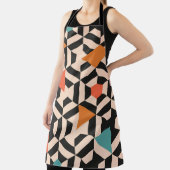 Tablier Motif abstrait sans couture de formes géométriques (Insitu)