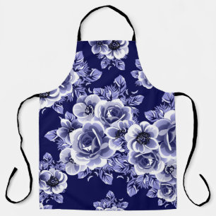 Tablier motif Abstrait sans soudure avec plantes, herbes e