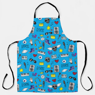 Tablier Motif Ado Rock Emo Music