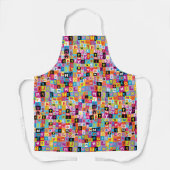 Tablier Motif Alphabet Jumble (Recto)