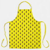 Tablier Motif ananas (Recto)