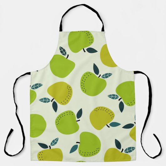 Tablier Motif Apple sans soudure. Illustration du thème de (Recto)