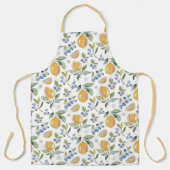 Tablier Motif Aquarelle Myrtille (Recto)