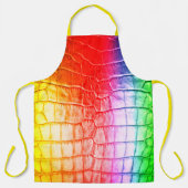 Tablier Motif arc-en-ciel (Recto)