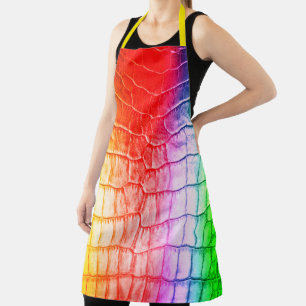 Tablier Motif arc-en-ciel