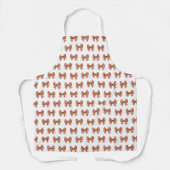 Tablier motif arc en vichy Brown (Recto)