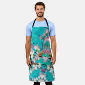 Tablier Motif Arrière - plan géométrique Abstrait coloré (Porté)