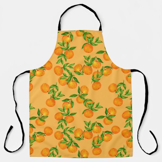 Tablier Motif arrière - plan sans couture dessiné à la mai (Recto)