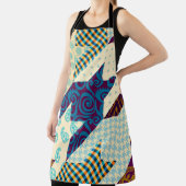 Tablier Motif arrière - plan sans couture. Motif de patchw (Insitu)