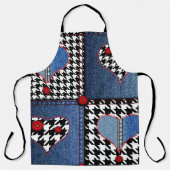 Tablier Motif arrière - plan sans couture. Patchwork de de (Recto)
