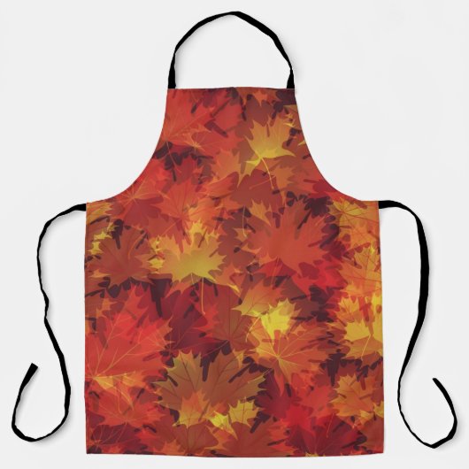 Tablier Motif automne (Recto)