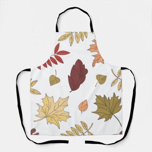 Tablier Motif automne (Recto)