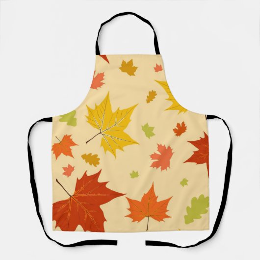 Tablier Motif automne (Recto)