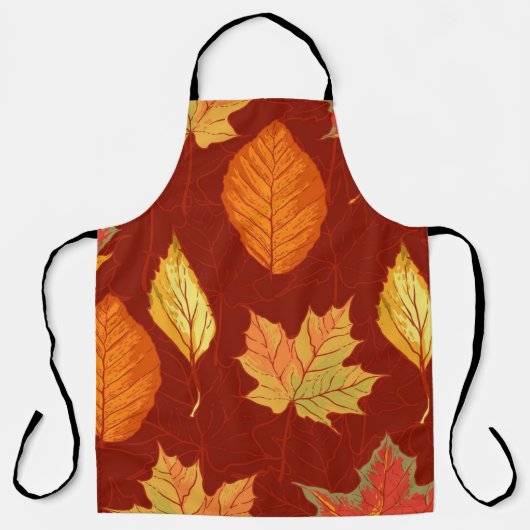 Tablier Motif automne (Recto)