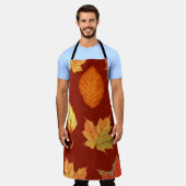 Tablier Motif automne (Porté)