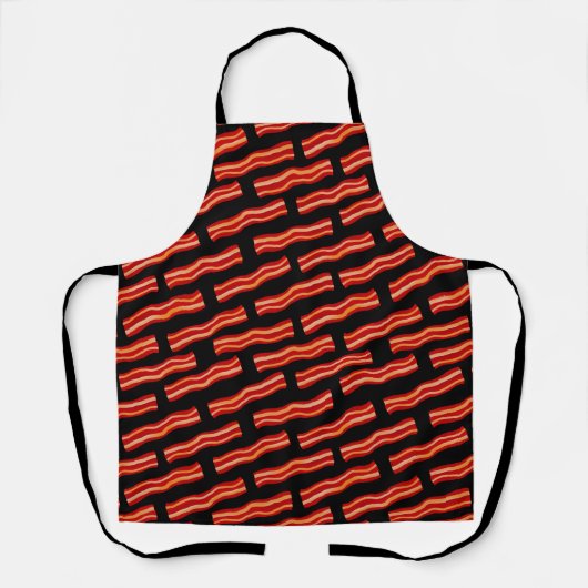 Tablier Motif Bacon savoureux (Recto)