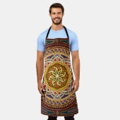 Tablier Motif Bandana One (Porté)