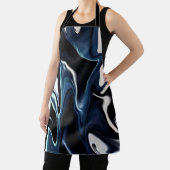 Tablier Motif bleu flou (Insitu)