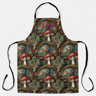 Tablier Motif bohème élégant rétro