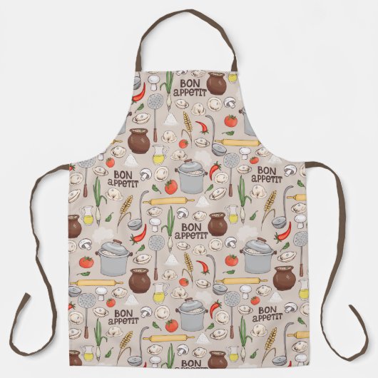 Tablier Motif Bon Appetit (Recto)