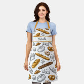Tablier Motif Bread Baker Personnalisé Avec Texte Personna (Porté)