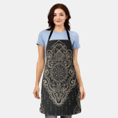 Tablier Motif brocart (Porté)