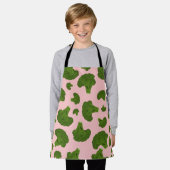 Tablier Motif Broccoli (Porté)
