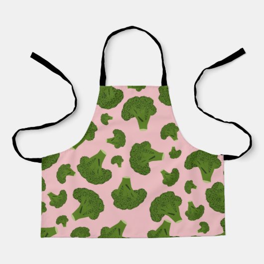 Tablier Motif Broccoli (Recto)