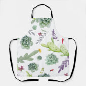 Tablier Motif Cactus (Recto)