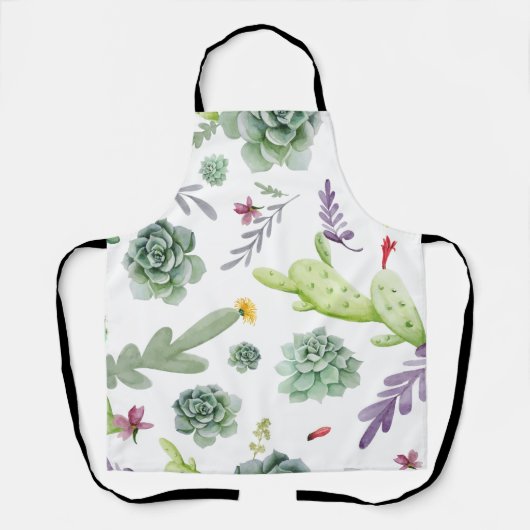 Tablier Motif Cactus (Recto)