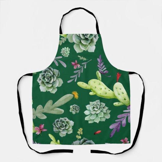 Tablier Motif Cactus 3 (Recto)