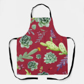 Tablier Motif Cactus 4 (Recto)