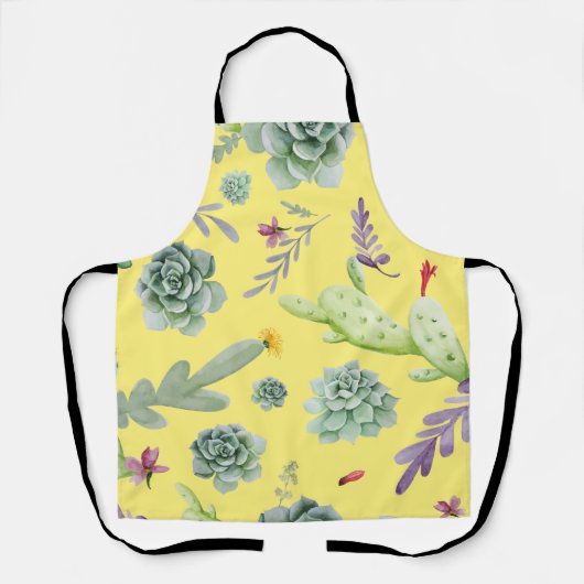 Tablier Motif Cactus 9 (Recto)