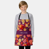 Tablier Motif Campari Soda Orange (Porté)