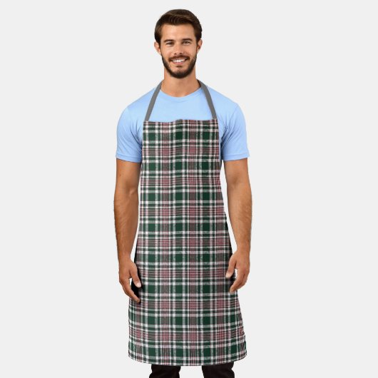 Tablier Motif carré Apron (Porté)