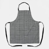 Tablier Motif carreaux noirs (Recto)