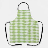 Tablier Motif carreaux verts (Recto)