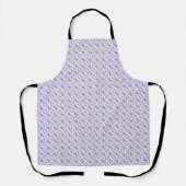Tablier Motif Cercle Violet (Recto)