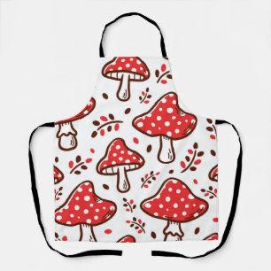 Tablier Motif champignon