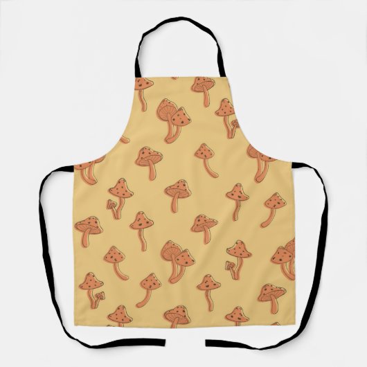Tablier Motif champignon (Recto)