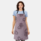 Tablier Motif champignon (Porté)