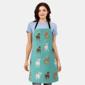Tablier Motif Chihuahua (Porté)
