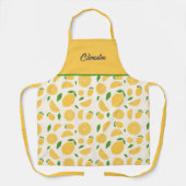 Tablier Motif citron (Recto)