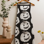 Tablier Motif Citrouille éffrayant | Bonne Halloween<br><div class="desc">Motif Citrouille éffrayant | Bonne Halloween</div>