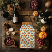 Tablier Motif Citrouille Halloween personnalisable