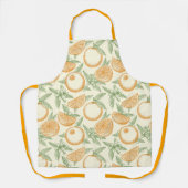 Tablier Motif classique aux fruits orange (Recto)