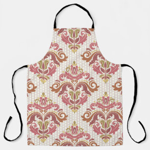 Tablier Motif classique sans soudure. Damask orient coloré
